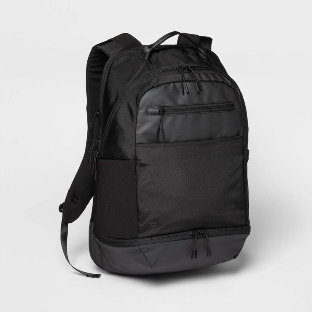 All In Motion - 21" All in Motion Travel Commute Lightweight Backp Black